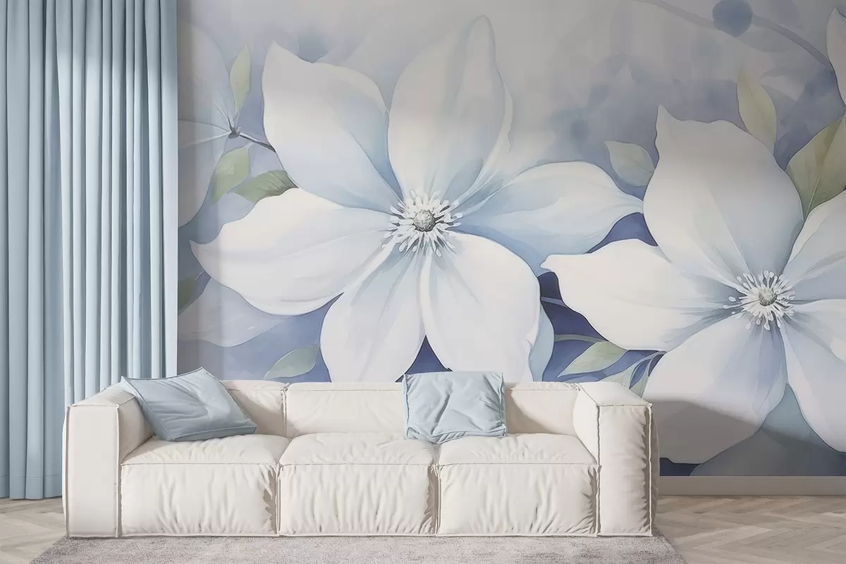 Papier peint Fleurs w04714