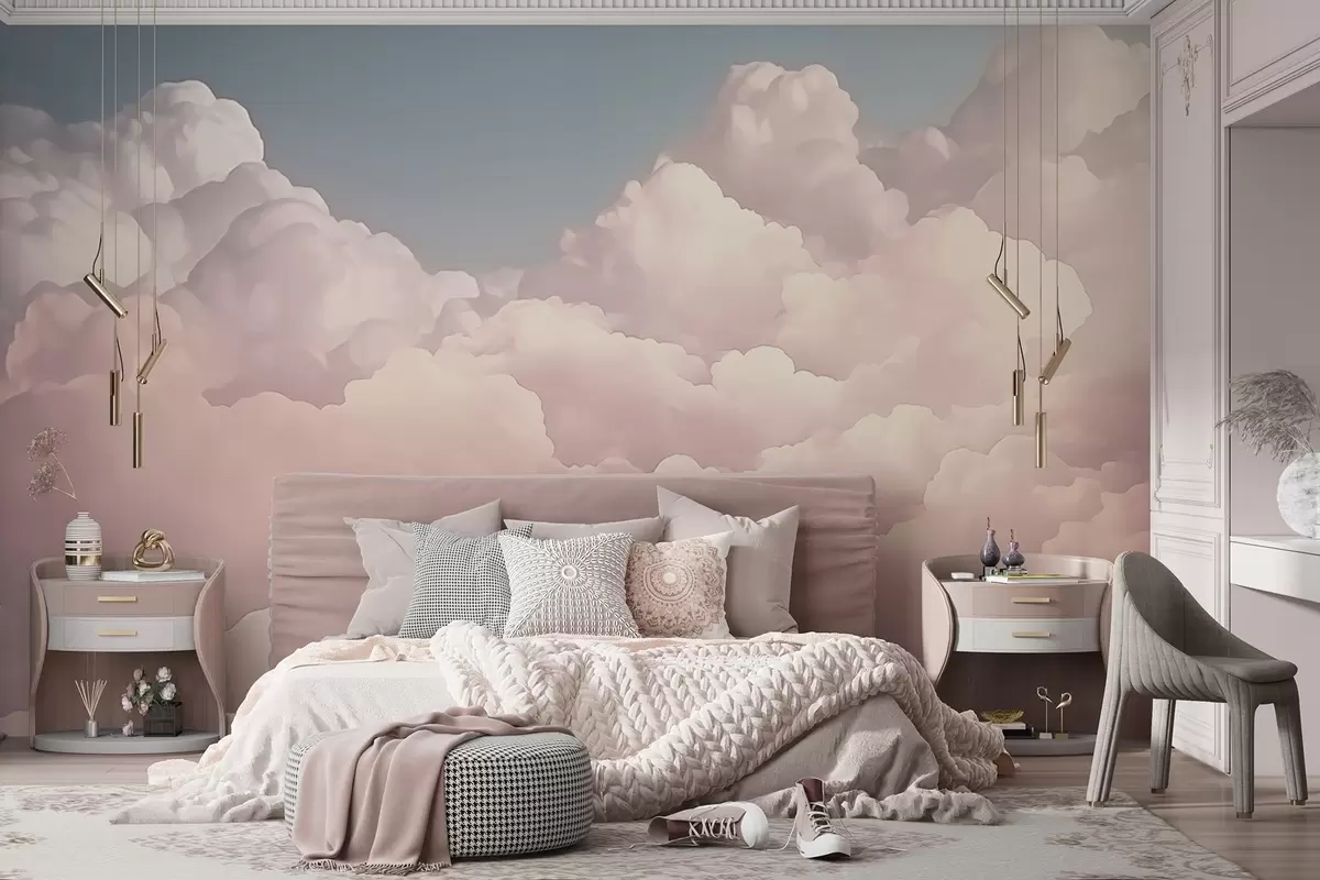 Papier peint Nuages w04750