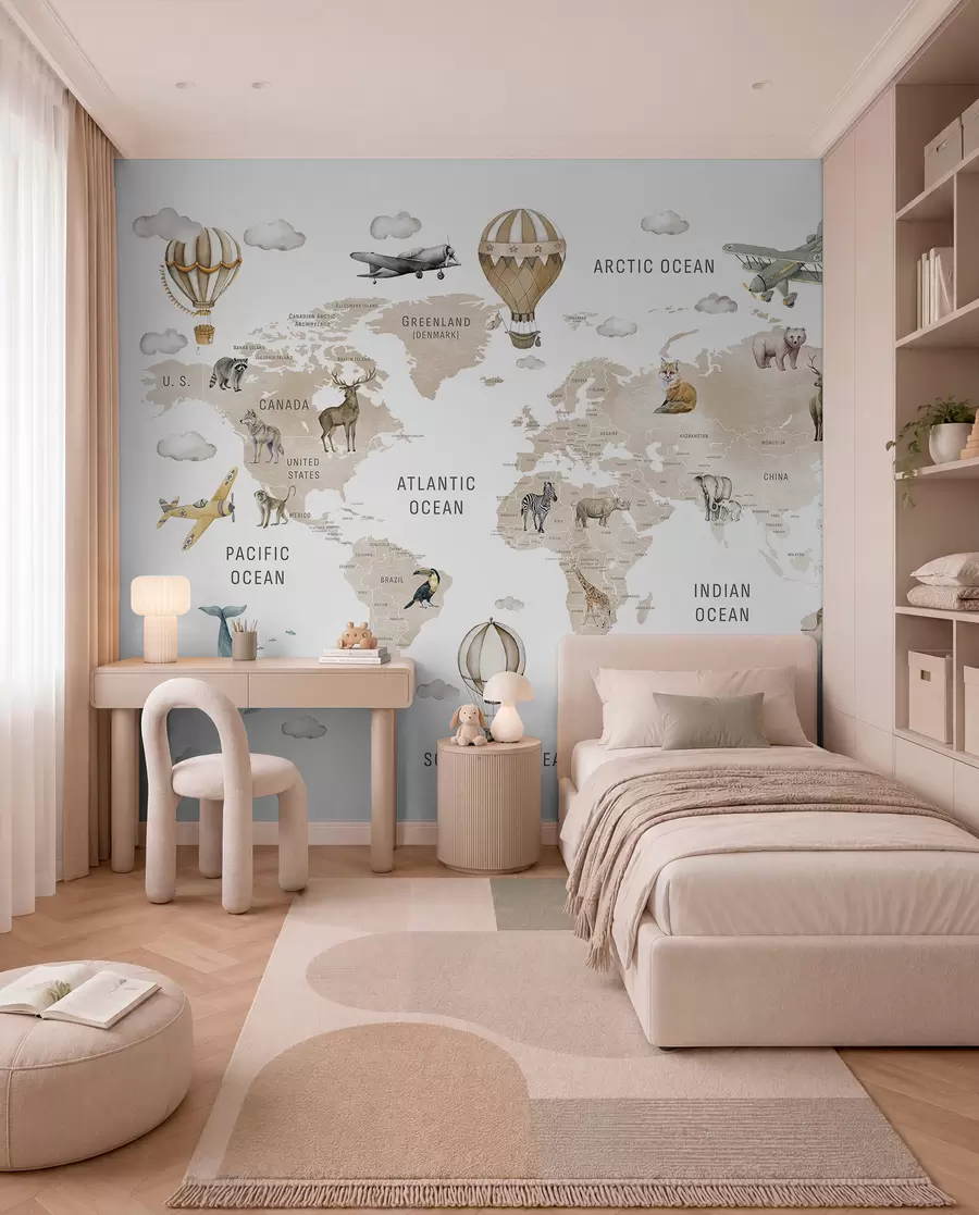 Papier peint Atlas animalier beige c00001env2
