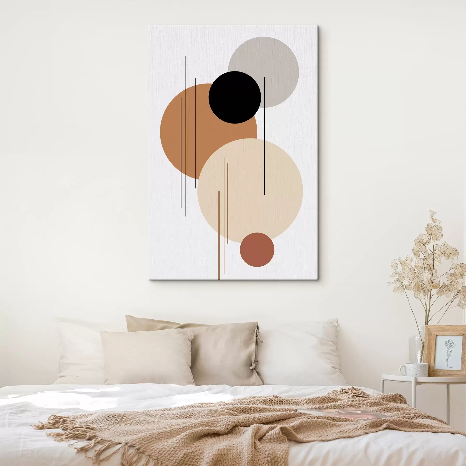 Tableau Composition géométrique abstraite s46351