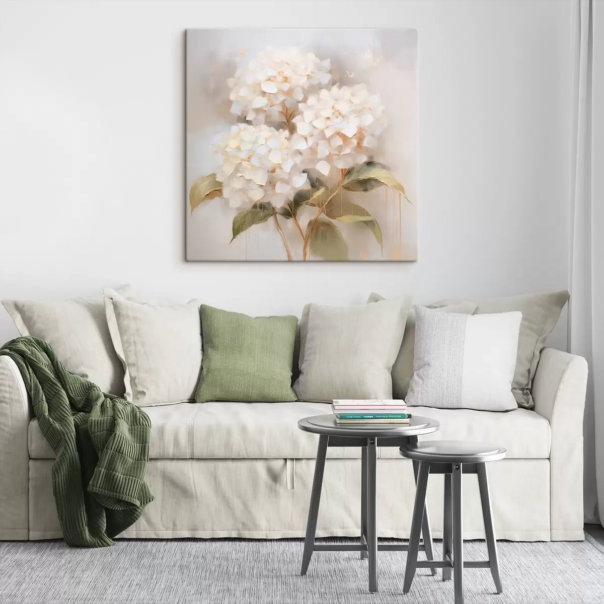 Tableau Bouquet délicat d'hortensias s46262