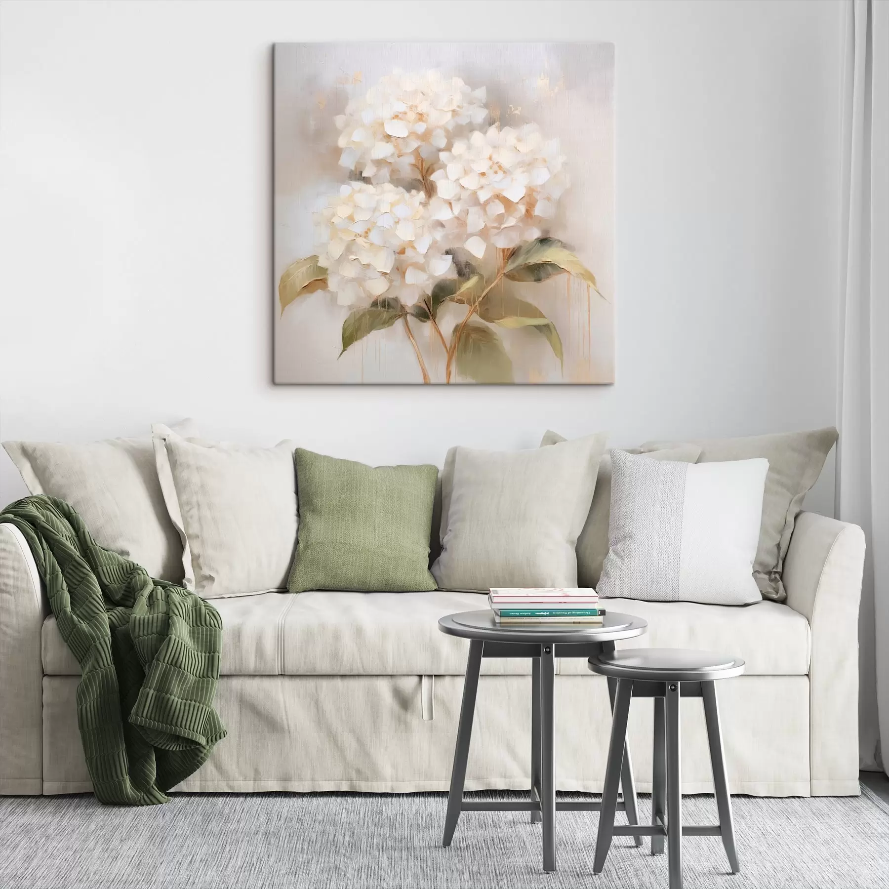 Tableau Bouquet délicat d'hortensias s46262
