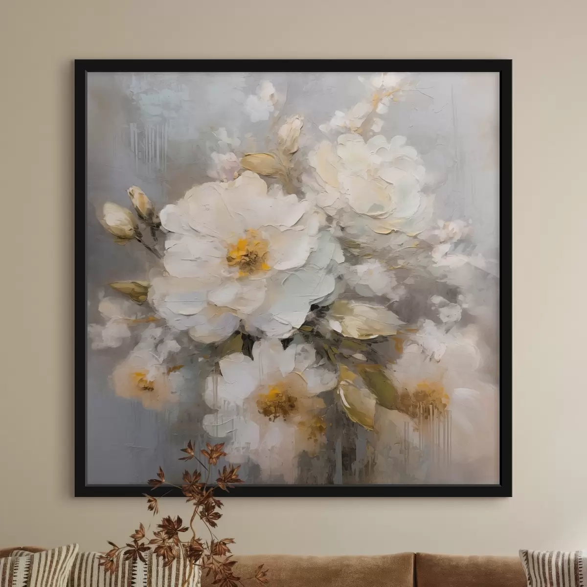 Poster Fleurs abstraites f46265