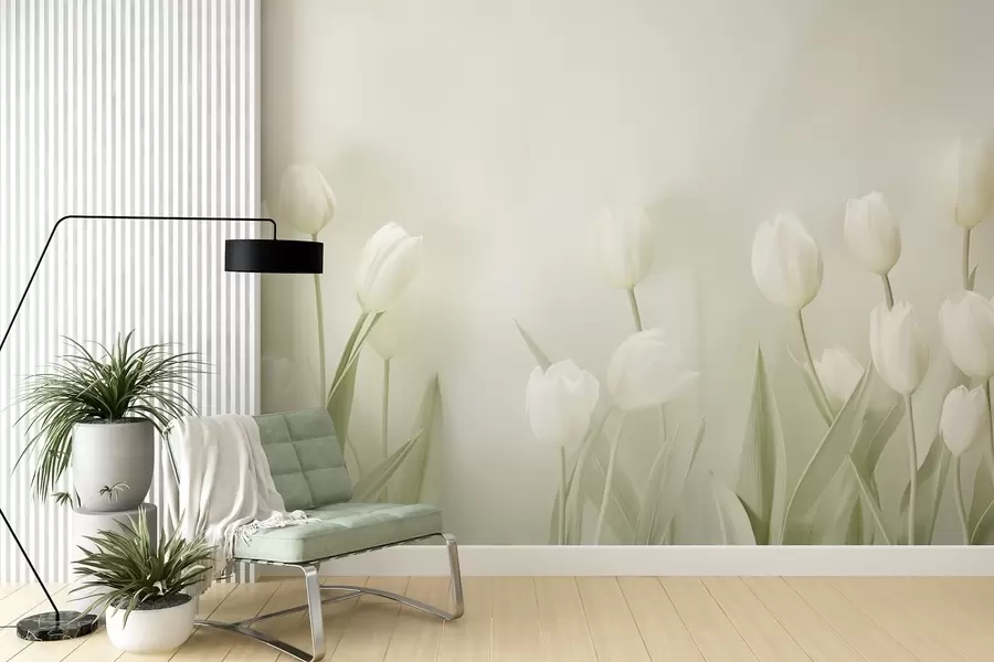 Papier peint Tulipes w04796