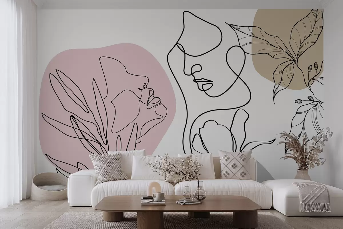 Papier peint Abstraction w04780