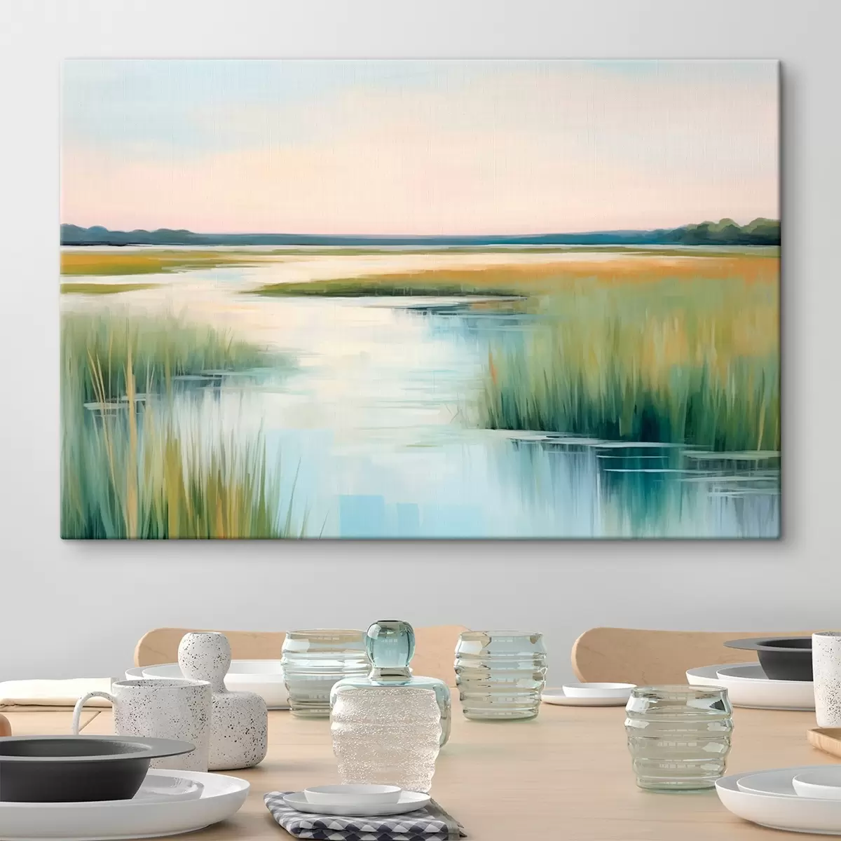 Tableau Paysage d'été s46409