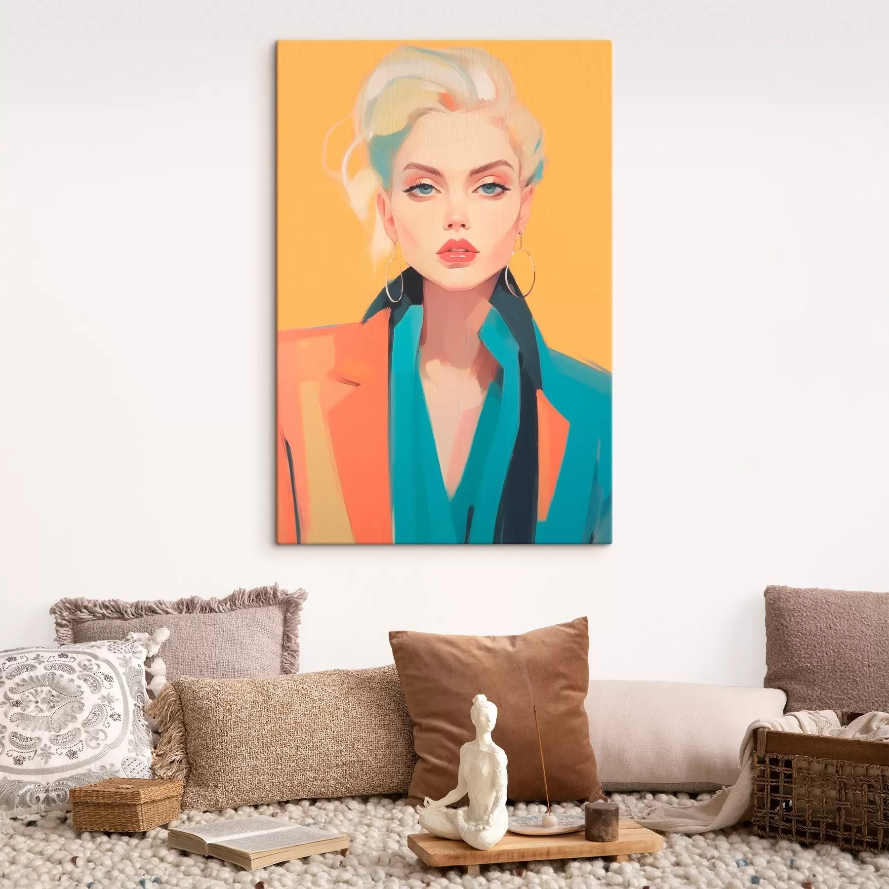 Tableau Fille en veste s46422