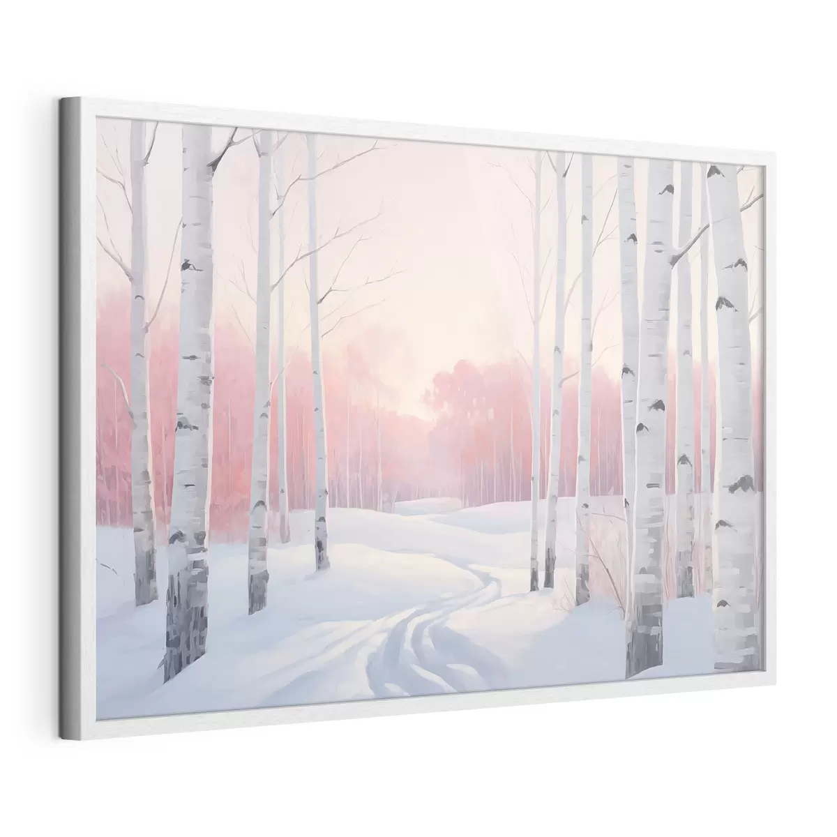 Poster Forêt de bouleaux f46405