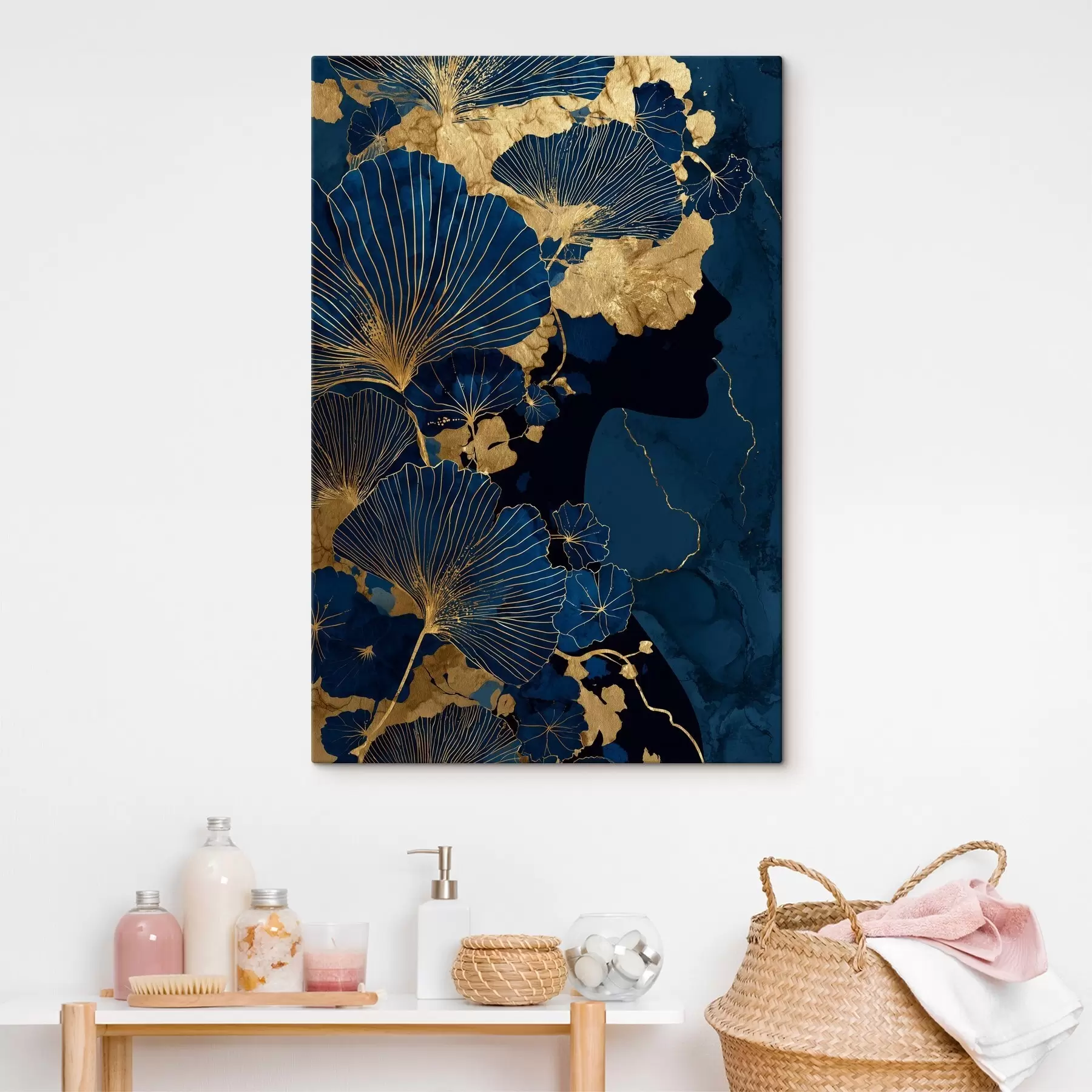 Tableau Feuilles abstraites s46367