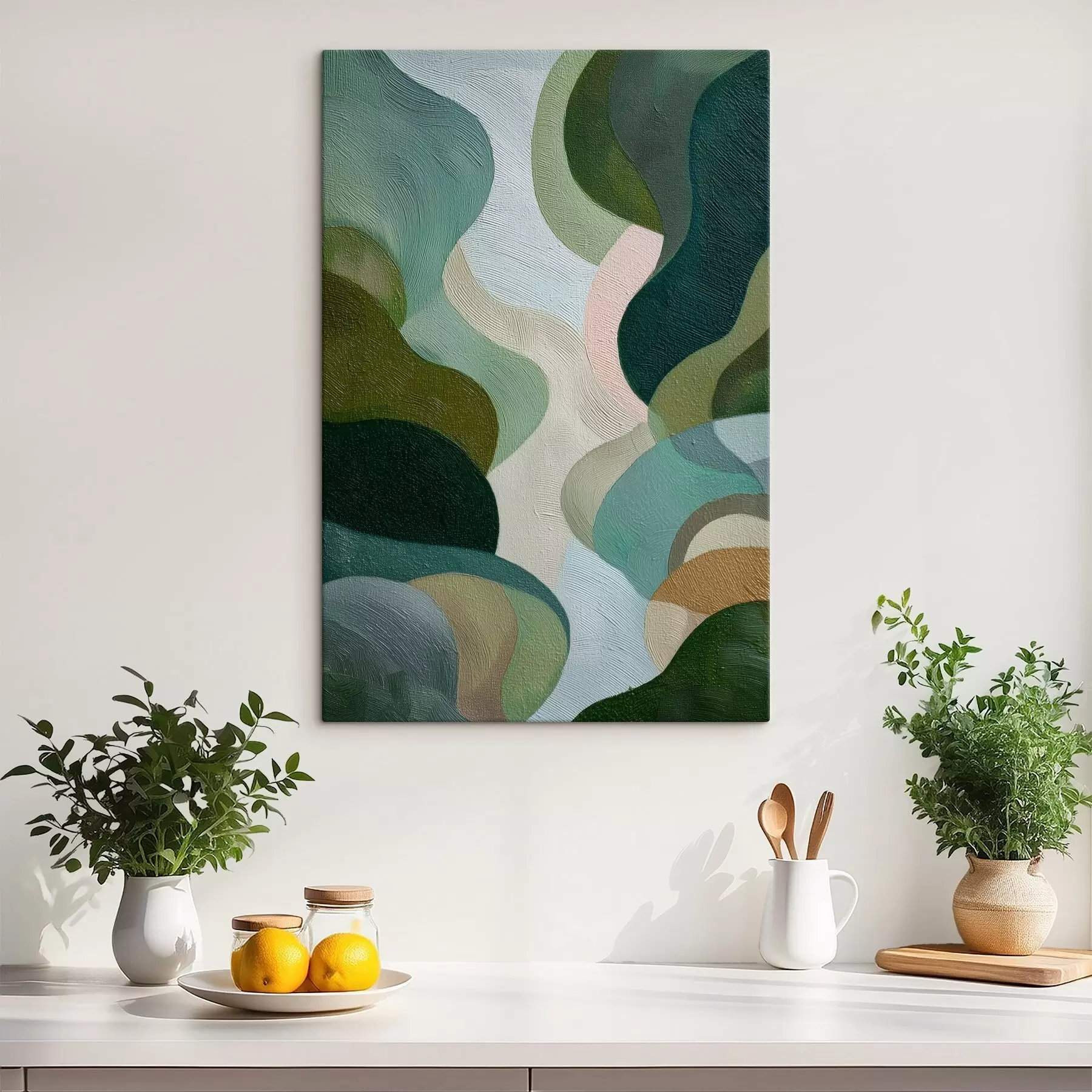 Tableau Lignes abstraites s46372