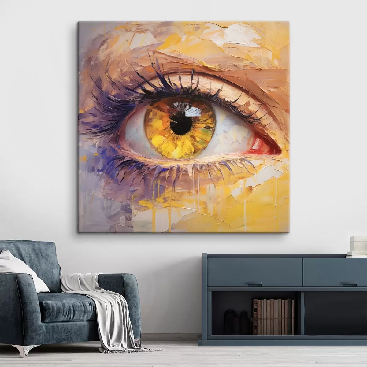 Tableau Œil de différentes couleurs s46378