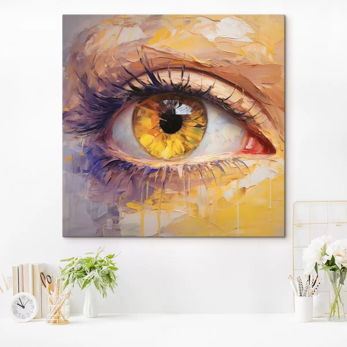 Tableau Œil de différentes couleurs s46378