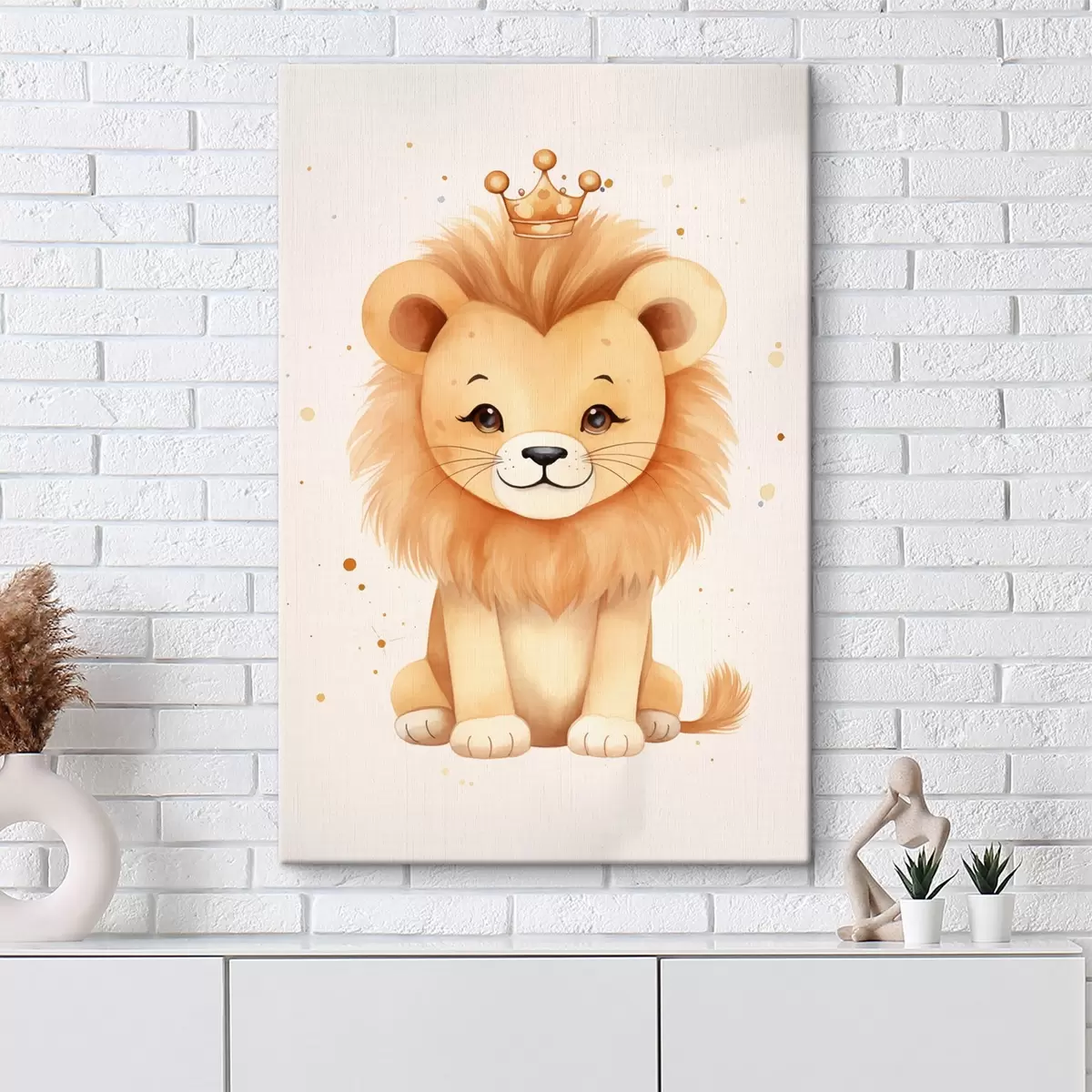 Tableau Lion s46384