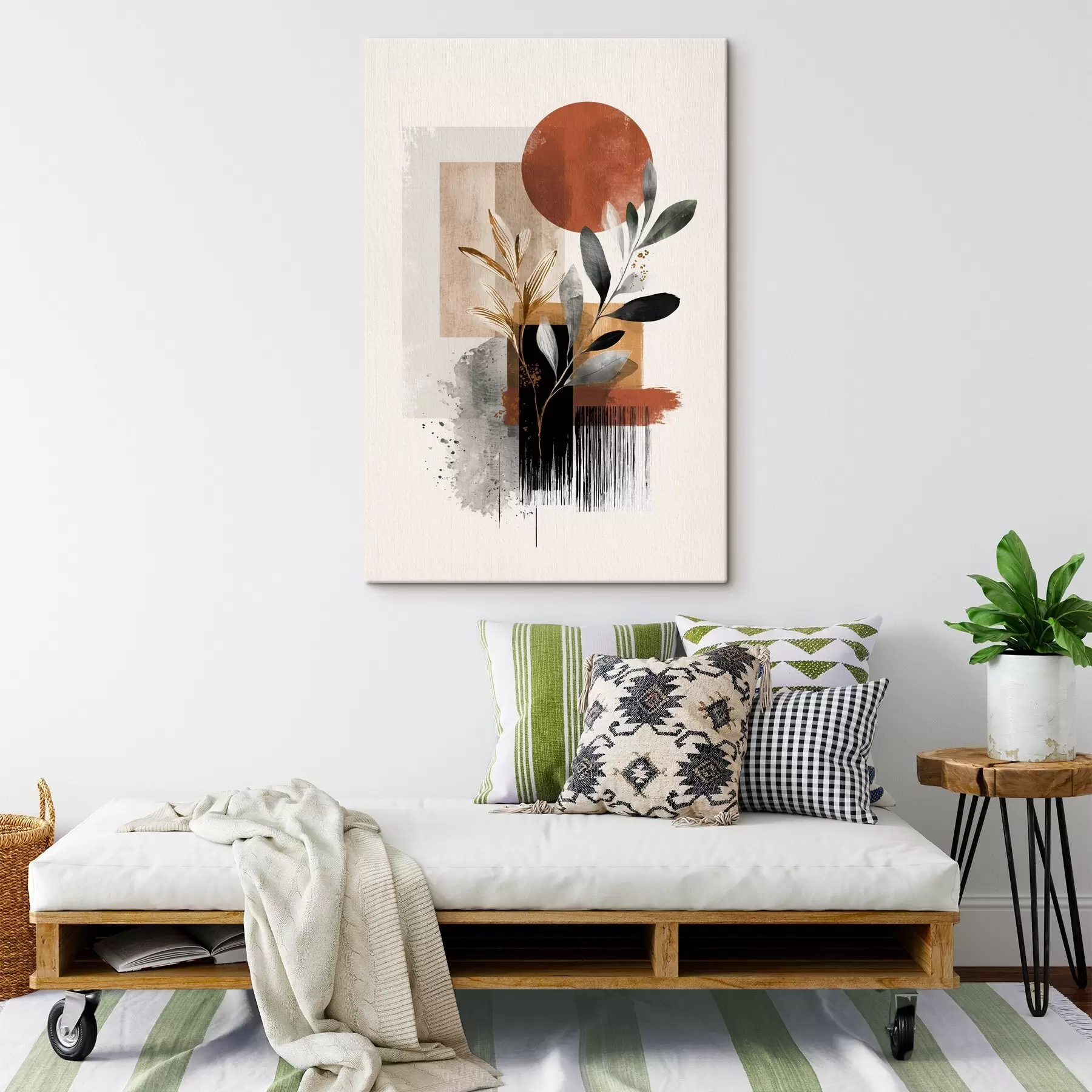 Tableau Géométrie et abstraction des feuilles s46388