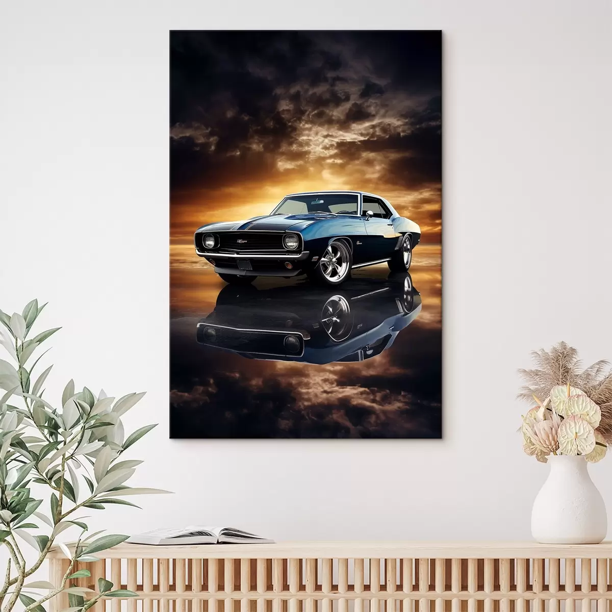 Tableau Voiture ancienne s46400