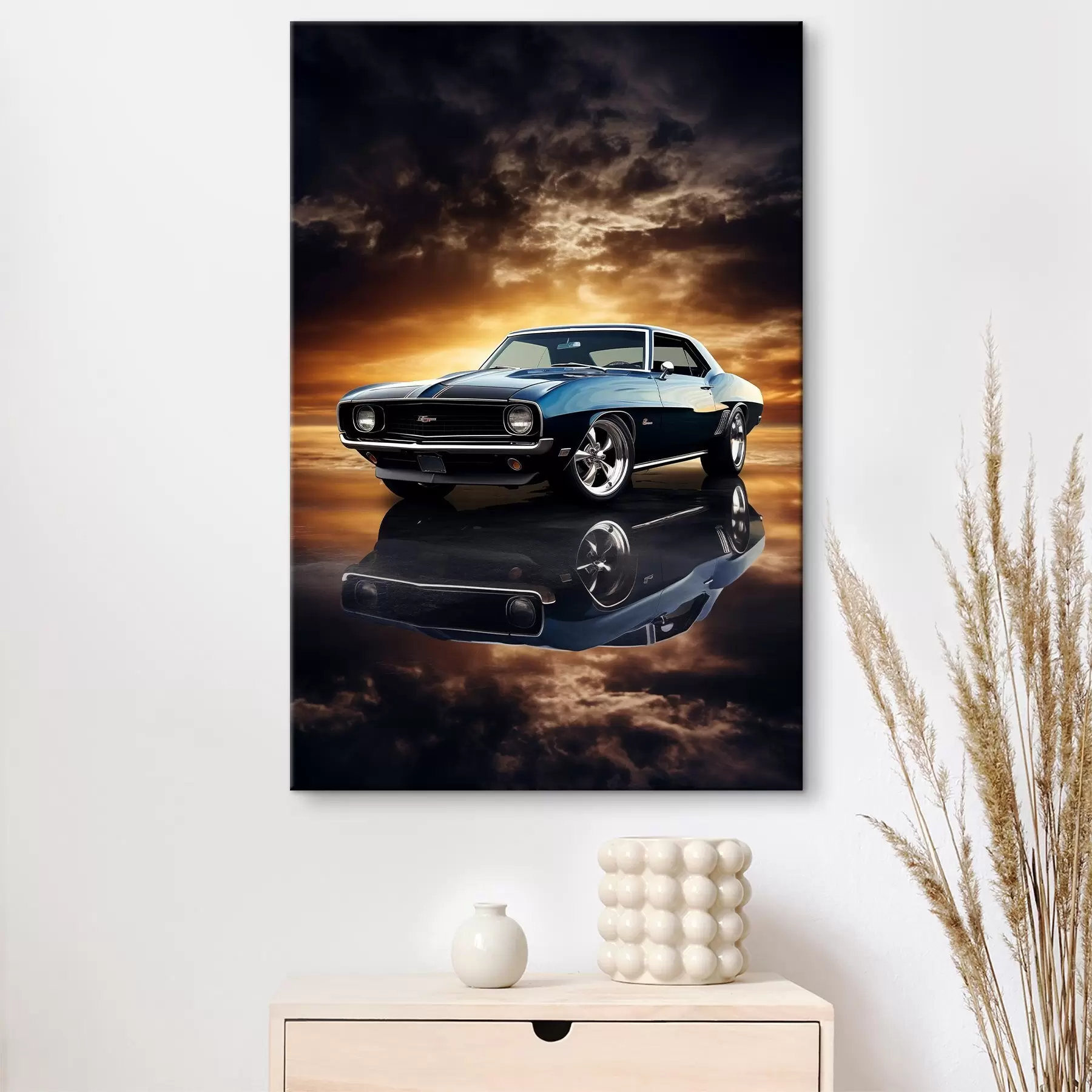 Tableau Voiture ancienne s46400