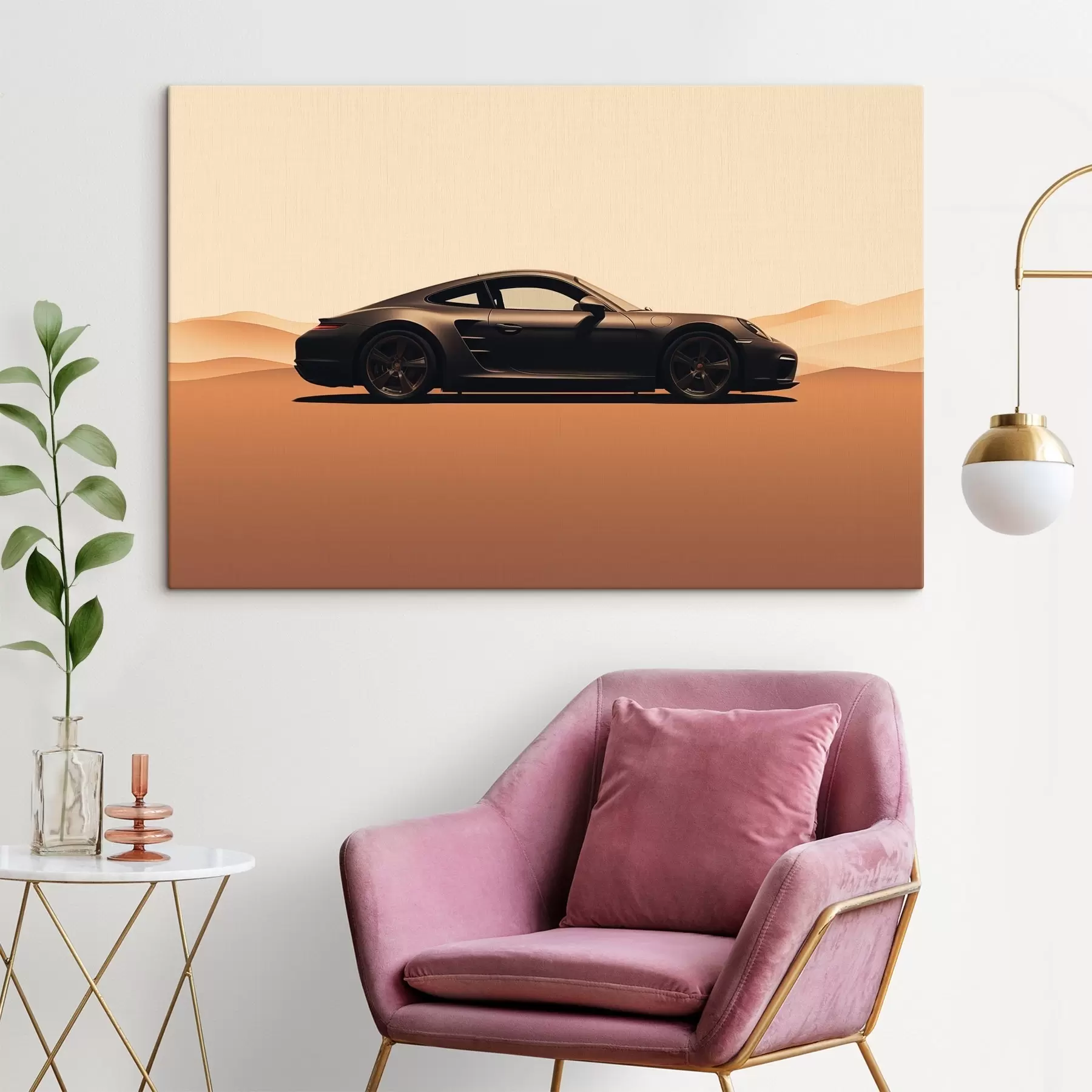 Tableau Voiture ancienne s46404