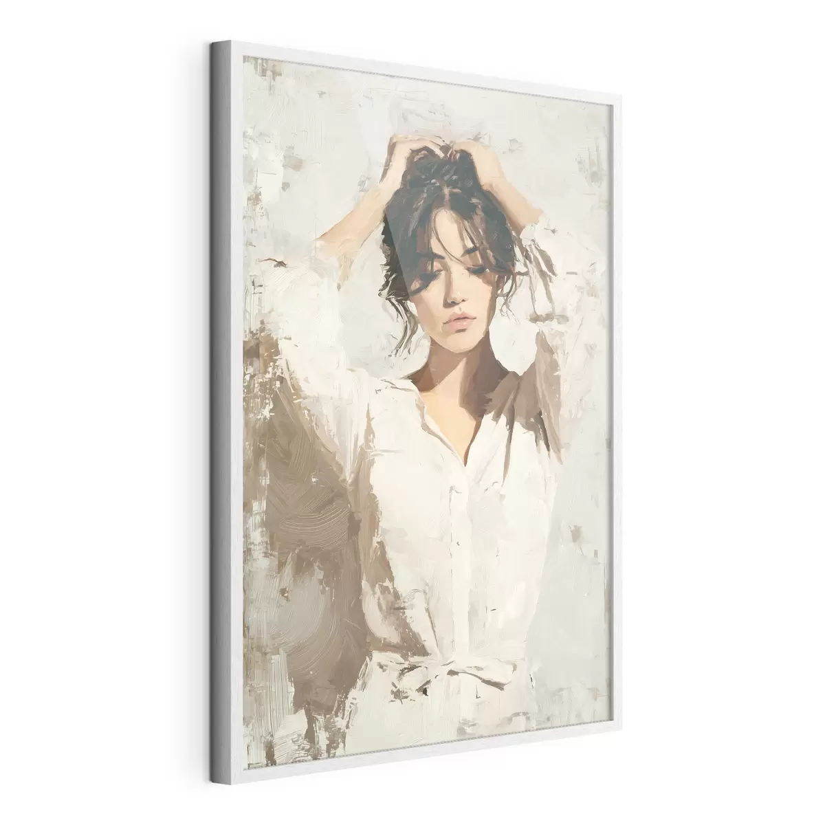 Poster La femme en blanc f46366