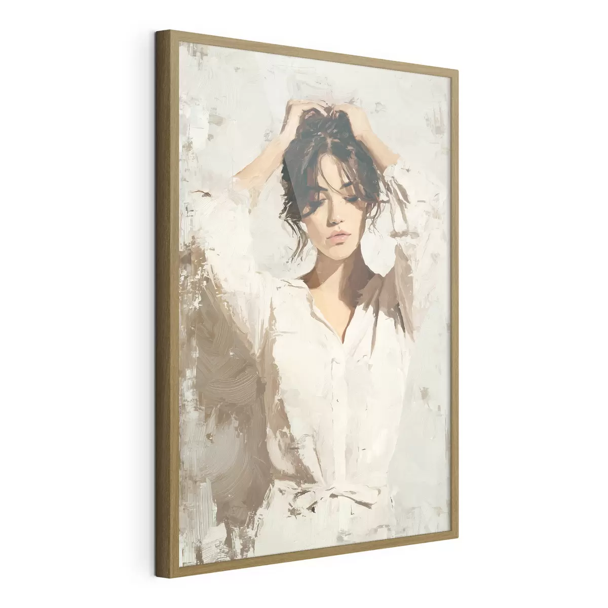 Poster La femme en blanc f46366