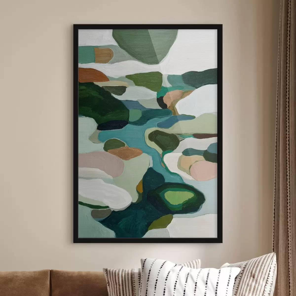 Poster Lignes abstraites f46370