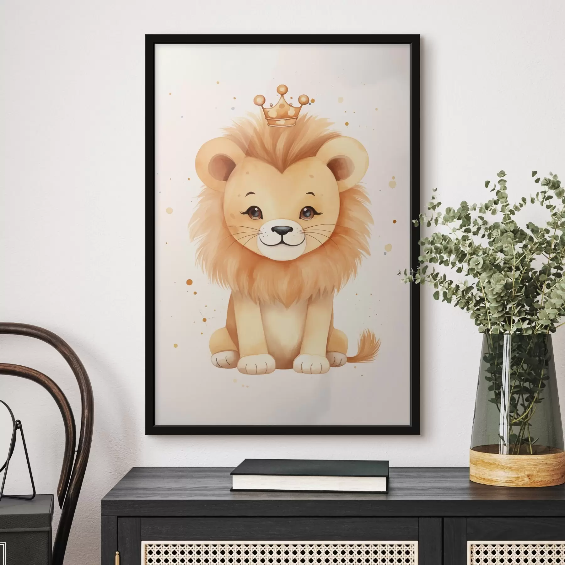 Papier peint Lion f46384