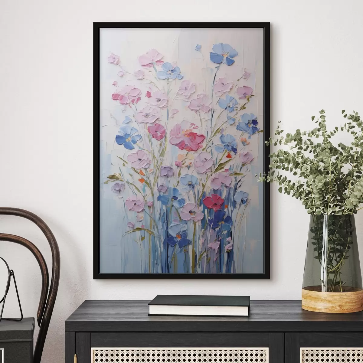 Poster Fleurs peintes f46395