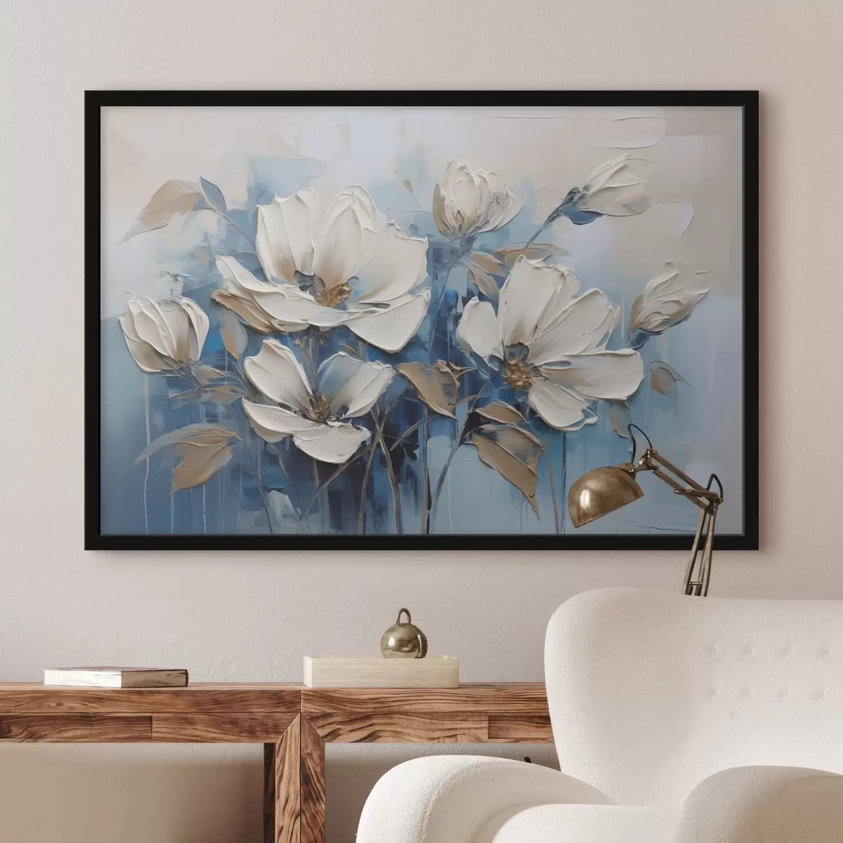Poster Fleurs peintes f46396