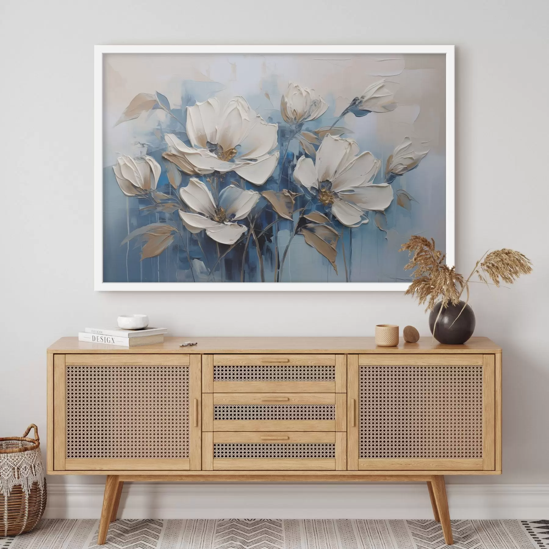 Papier peint Fleurs peintes f46396