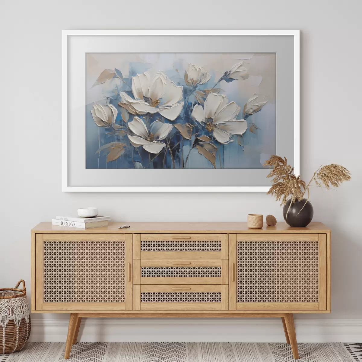 Poster Fleurs peintes f46396