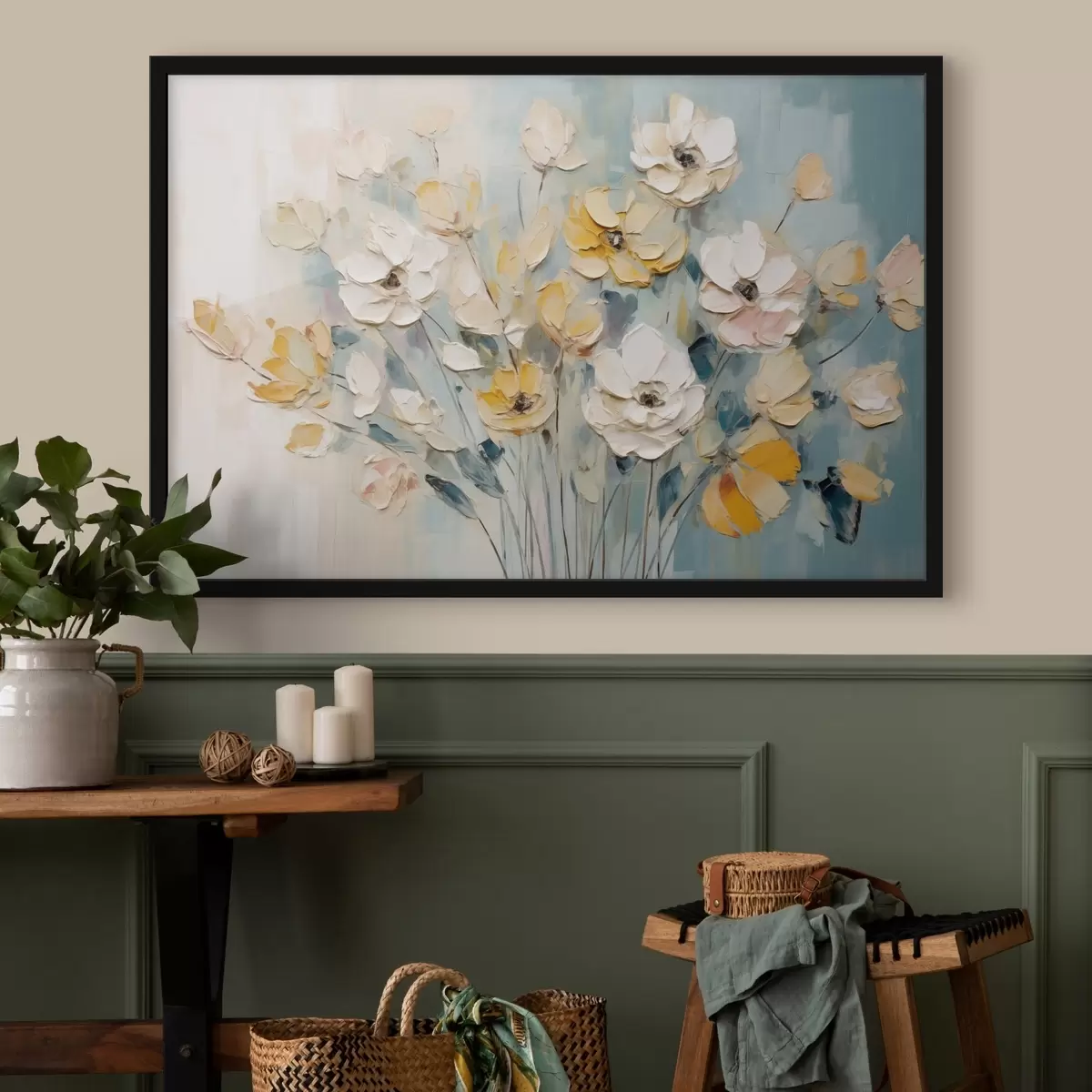 Poster Fleurs de différentes couleurs f46397