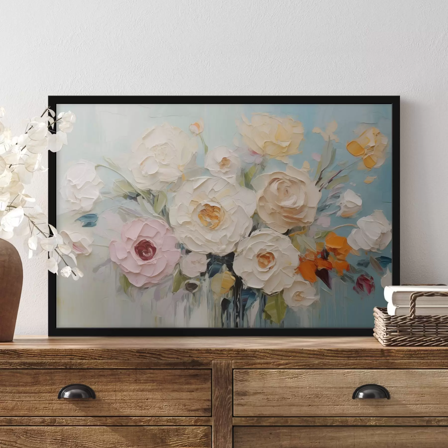 Papier peint Fleurs de différentes couleurs f46398