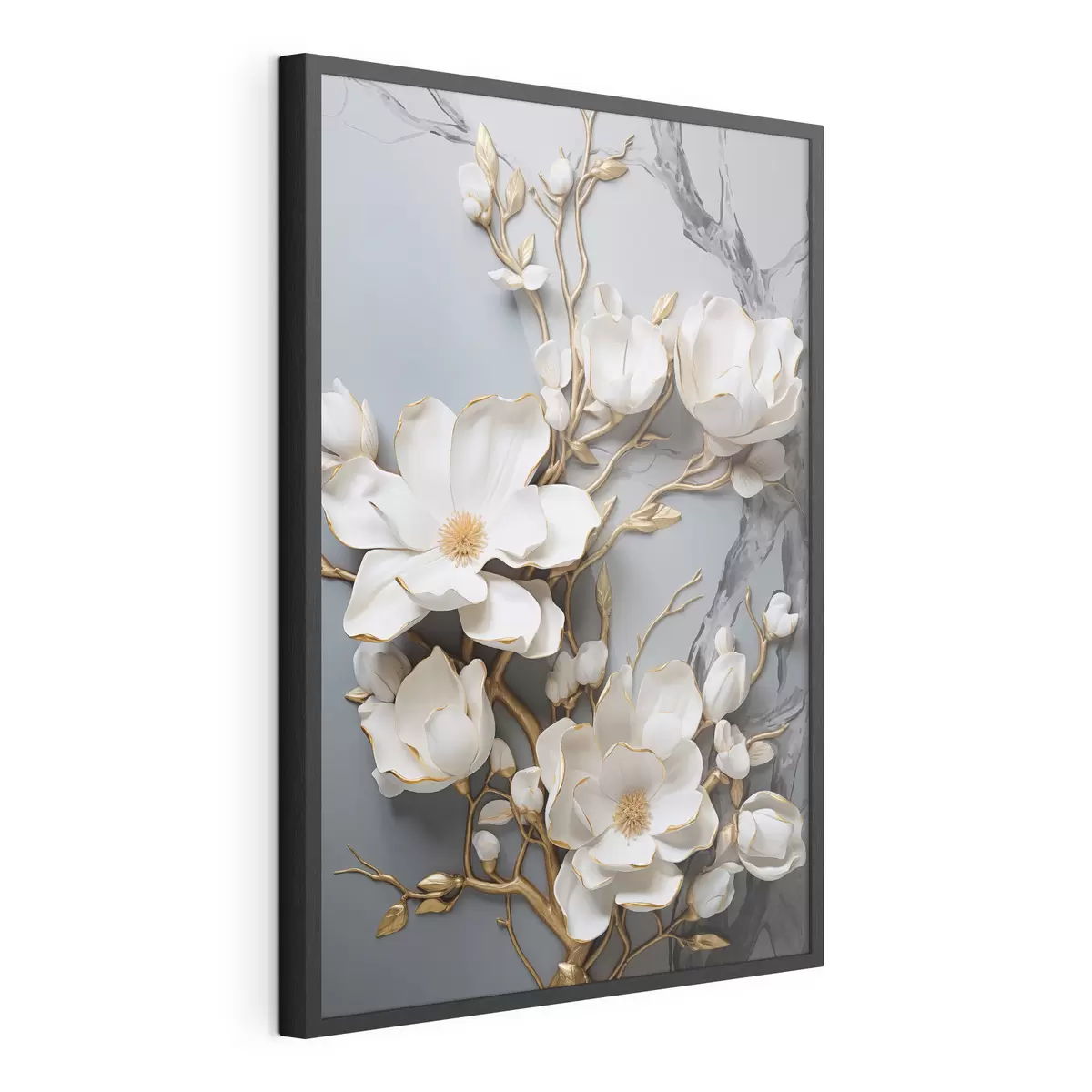Poster Fleurs abstraites f46401