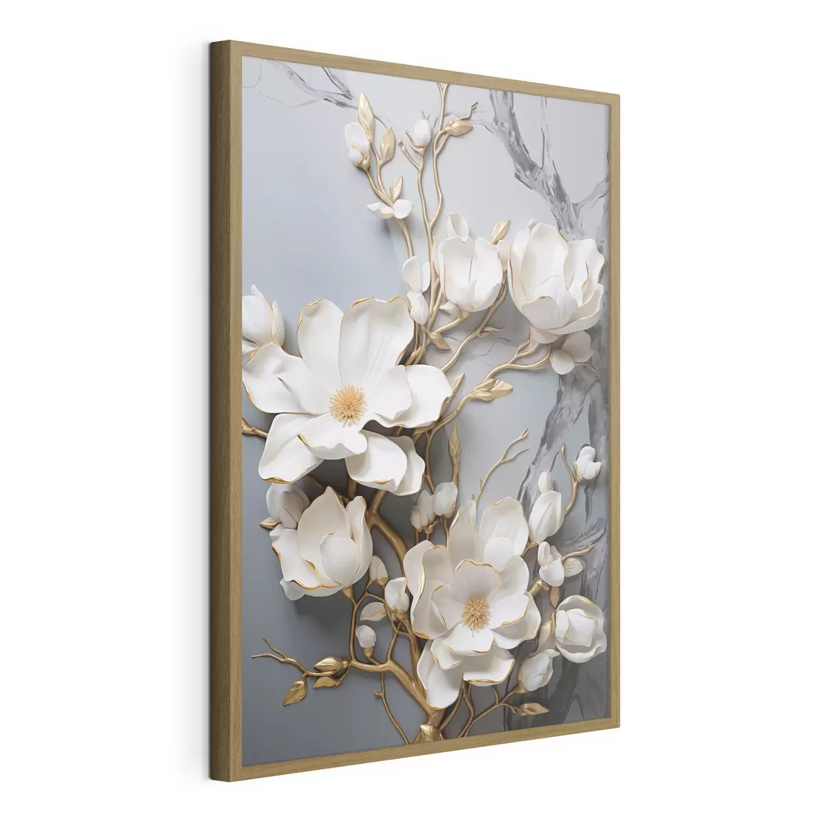 Poster Fleurs abstraites f46401