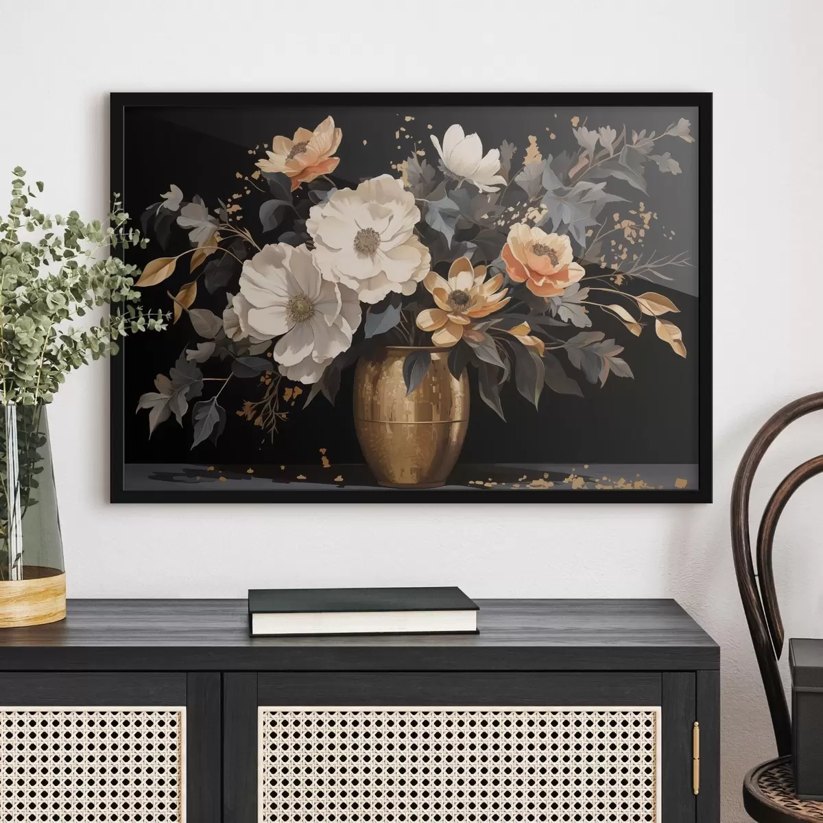 Poster Bouquet dans un vase f46402