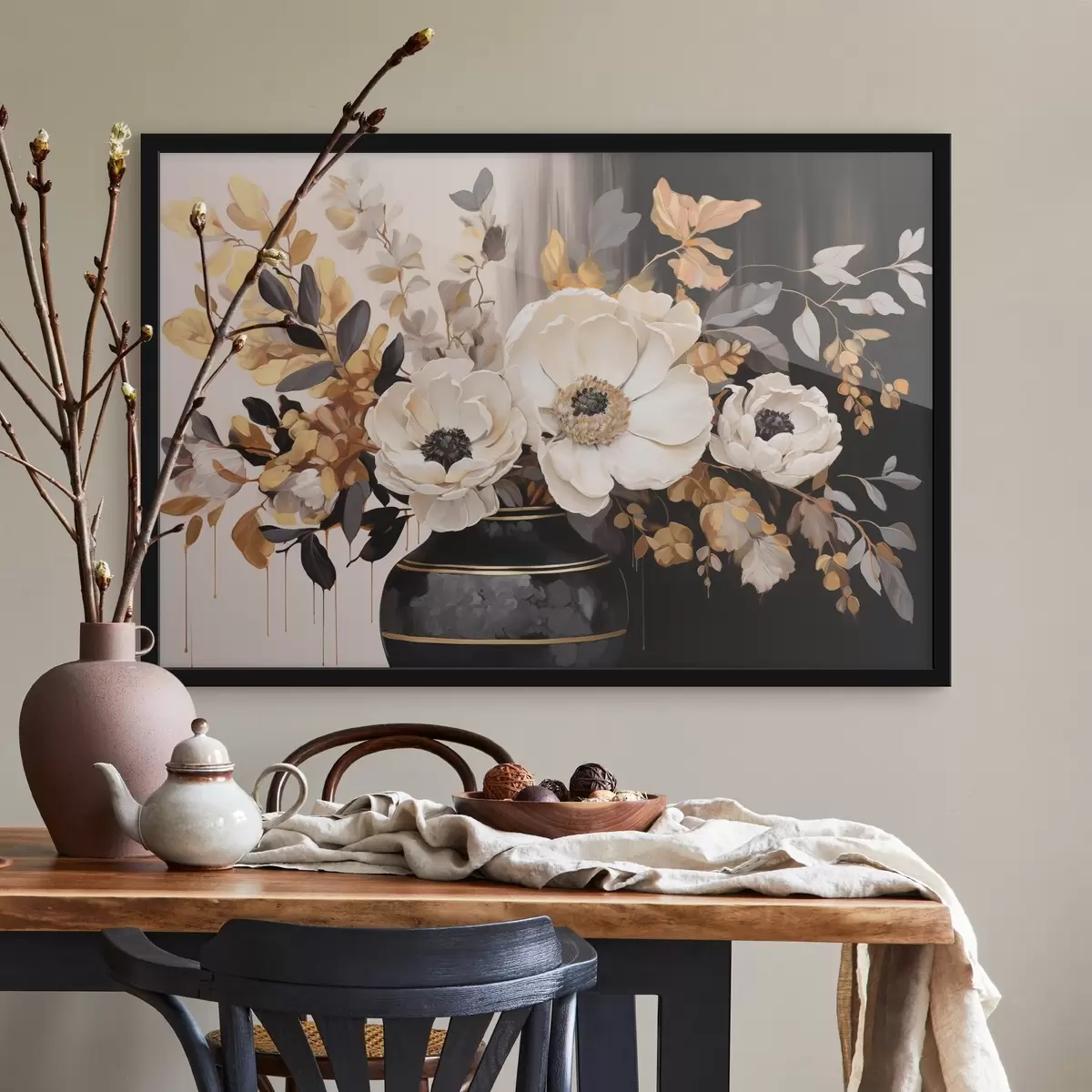 Poster Bouquet dans un vase f46403