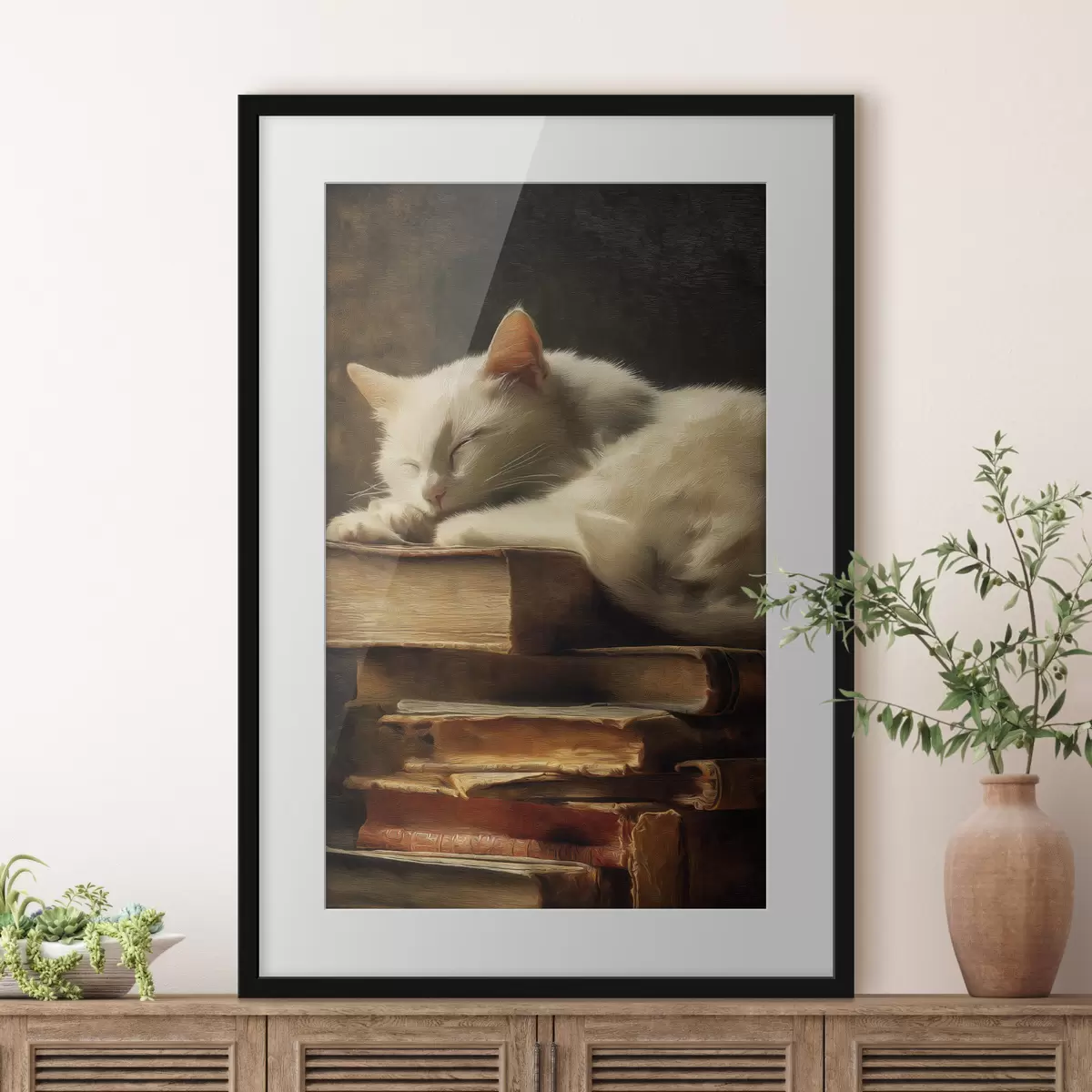 Poster Chat et inspiration f46428