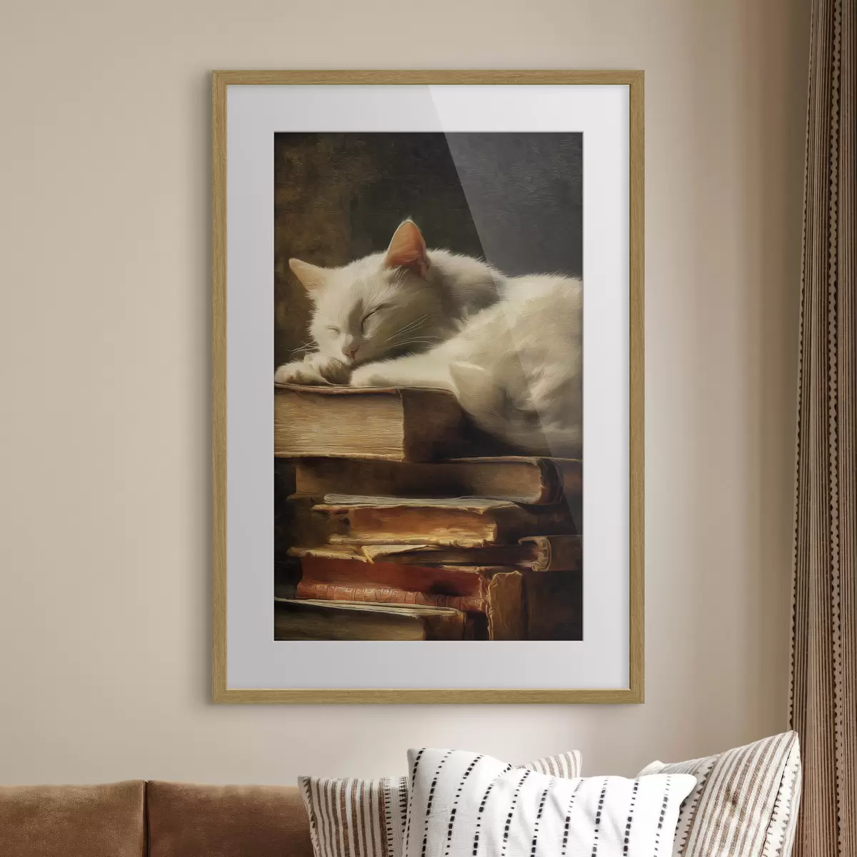 Poster Chat et inspiration f46428