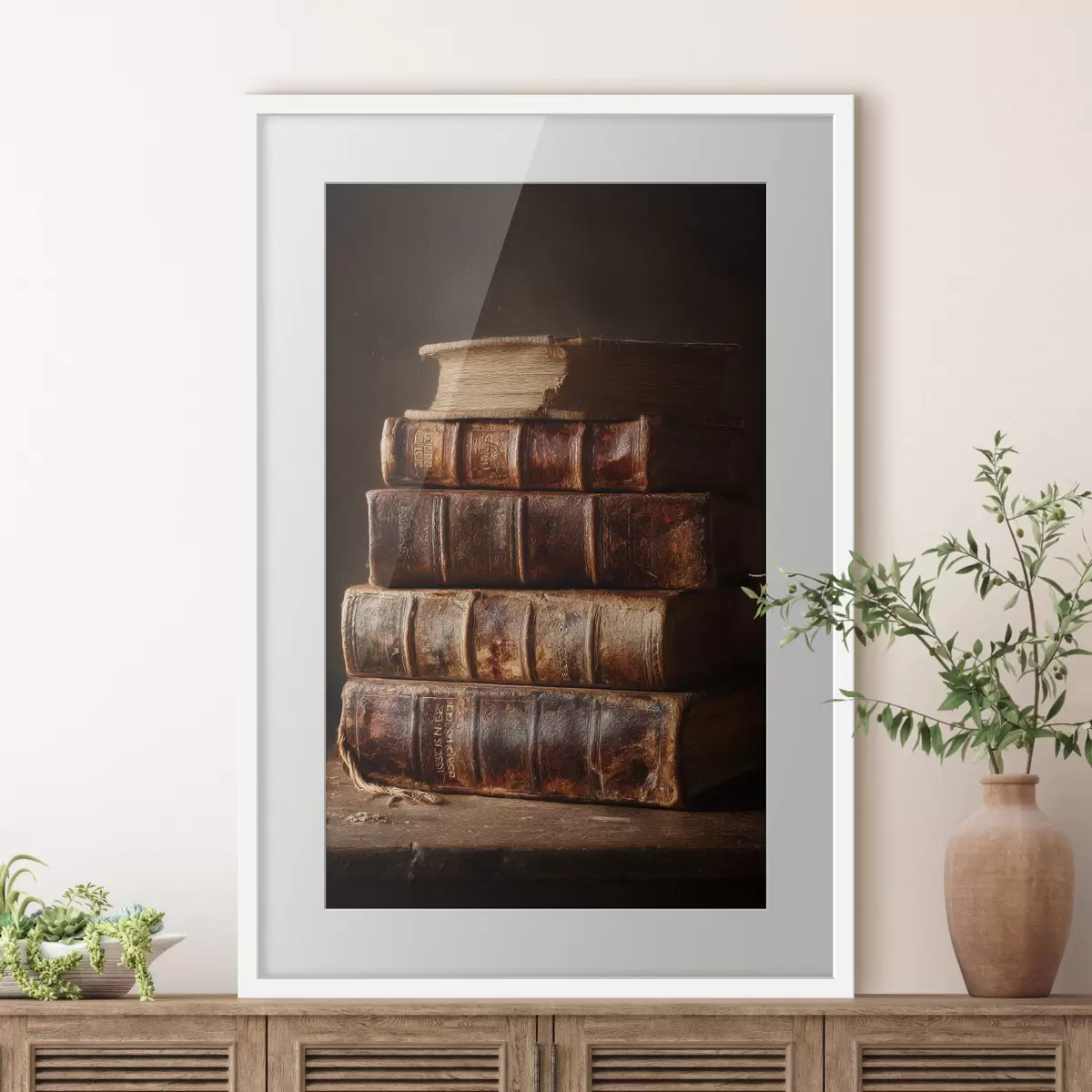 Poster Livres anciens f46430