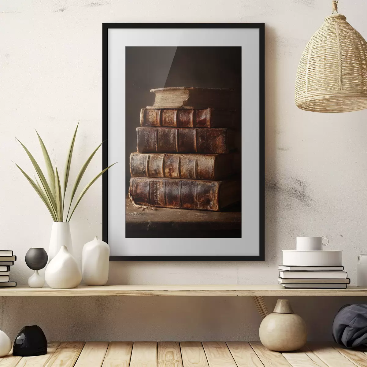 Poster Livres anciens f46430