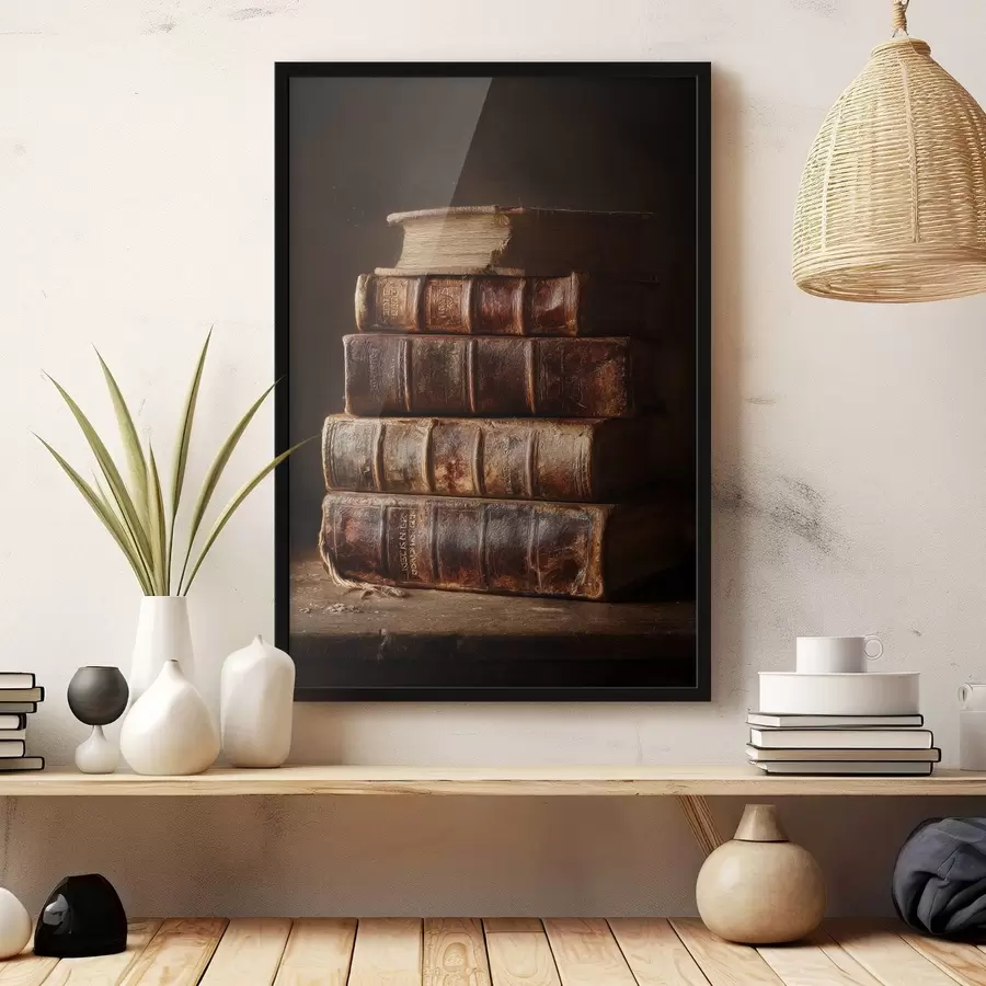 Papier peint Livres anciens f46430