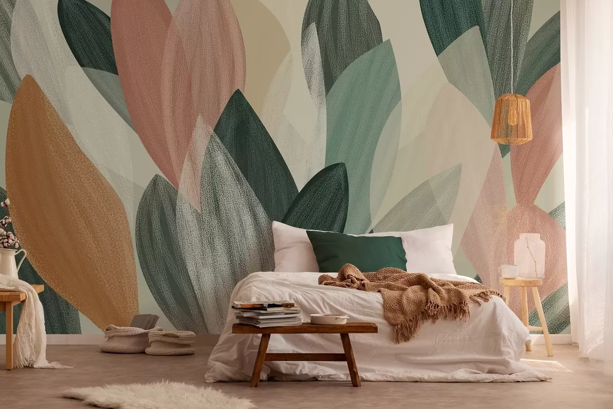 Papier peint feuilles fantastiques  w04757 buy France - Uwalls.fr Papier peint feuilles fantastiques  w04757