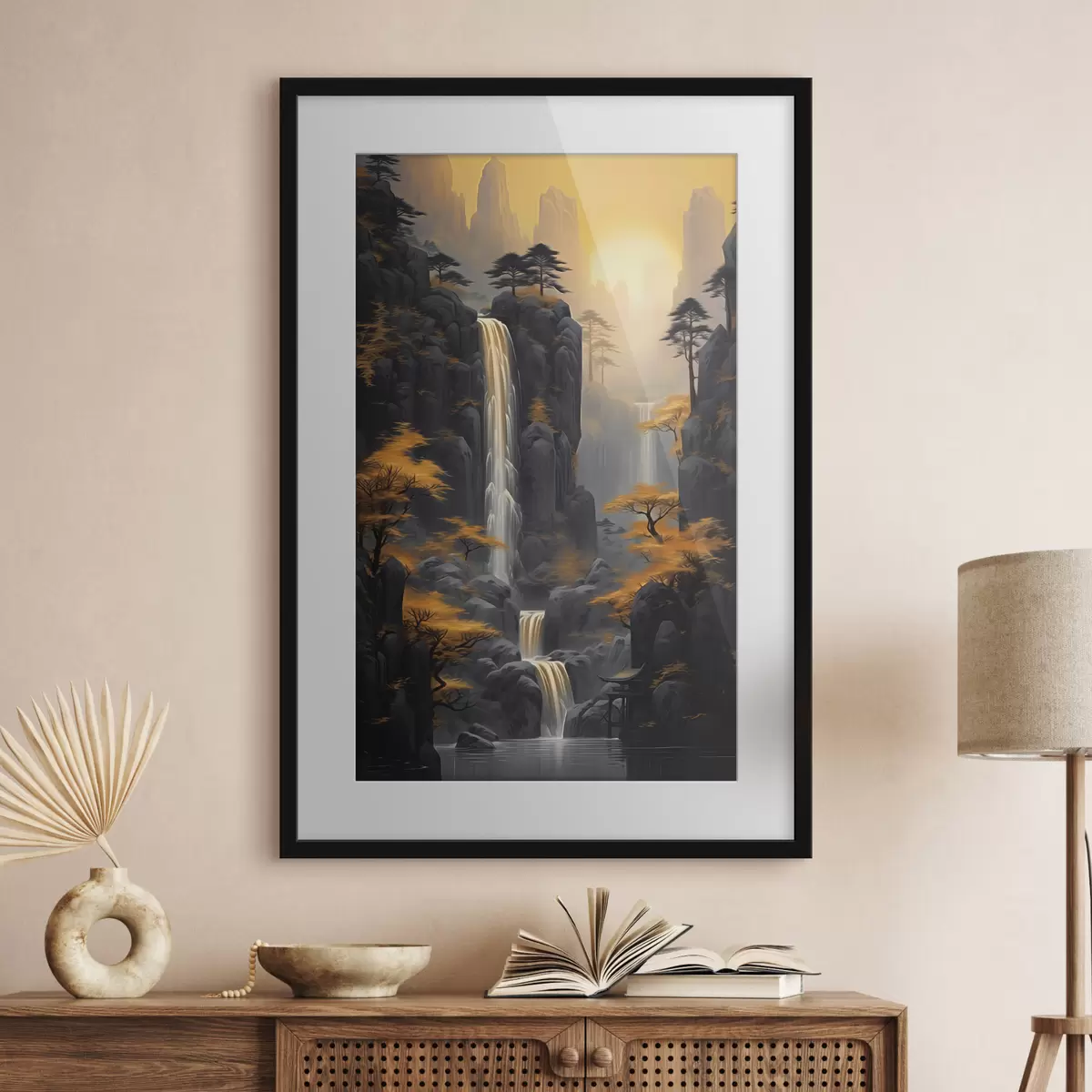 Poster Lac et grâce f46177