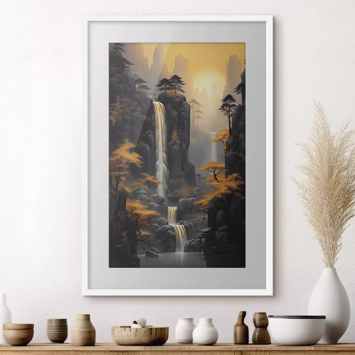 Poster Lac et grâce f46177
