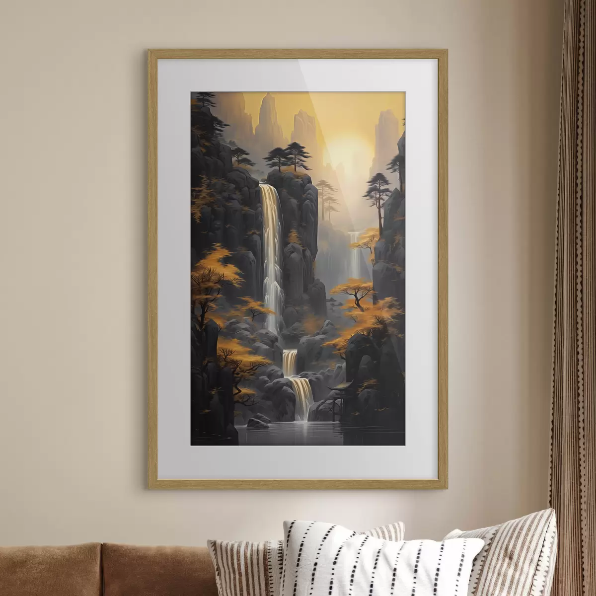 Poster Lac et grâce f46177