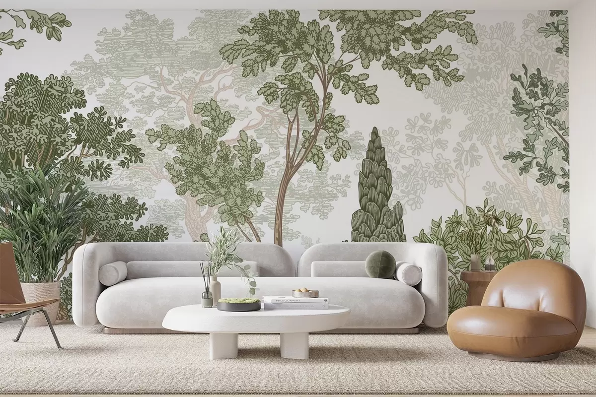 Papier peint Arbres w04851 buy France - Uwalls.fr Papier peint Arbres w04851