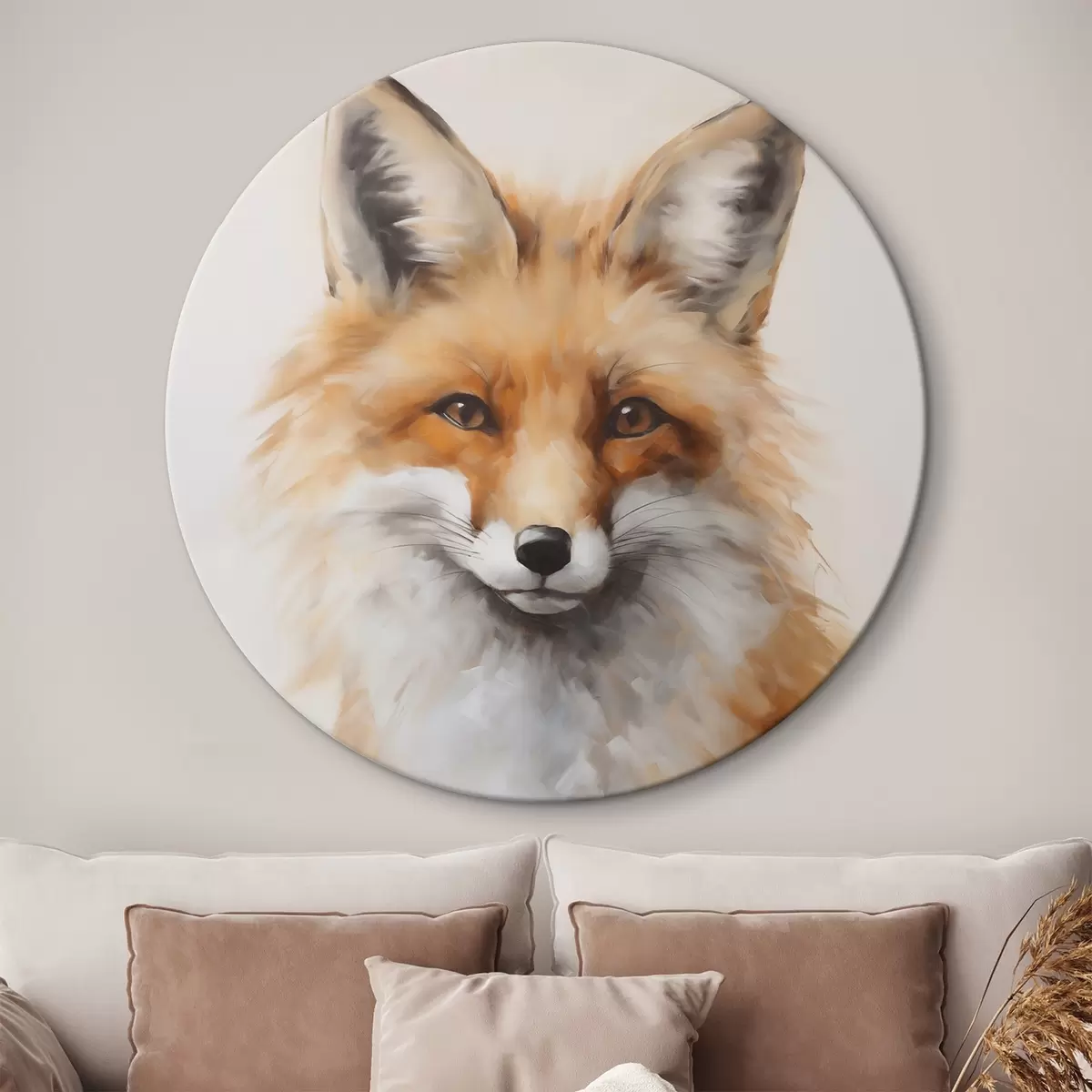 Tableaux rondes Renard r46442