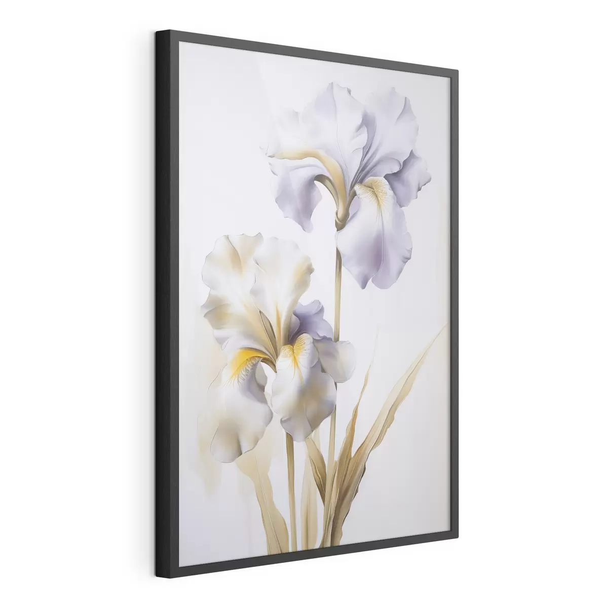 Poster Iris  peinture imitation f46440