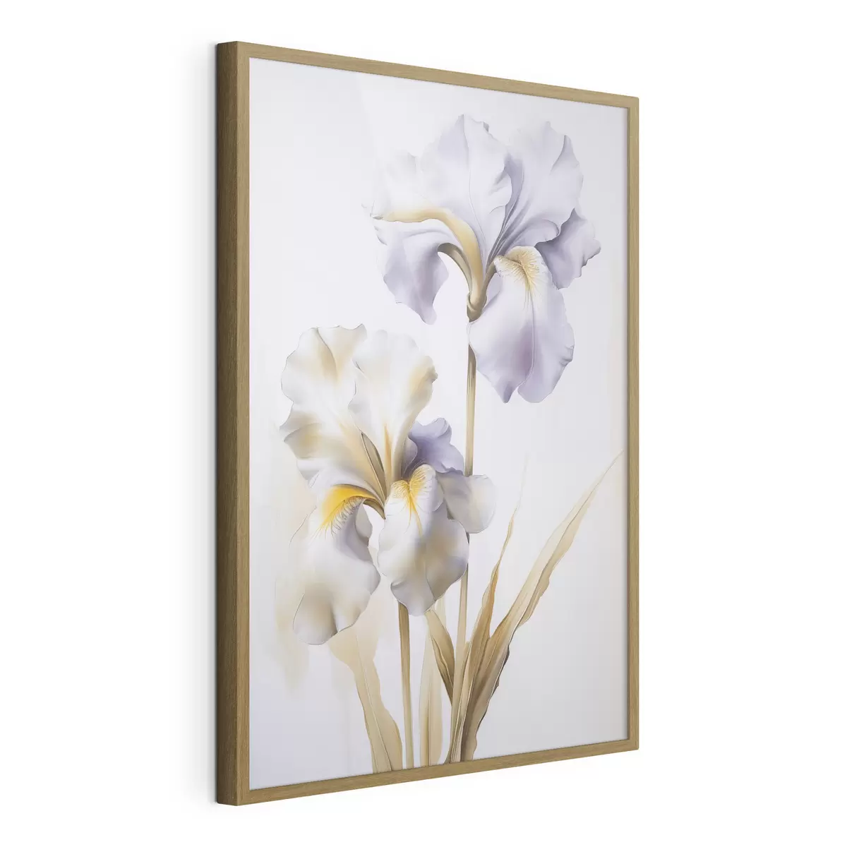 Poster Iris  peinture imitation f46440