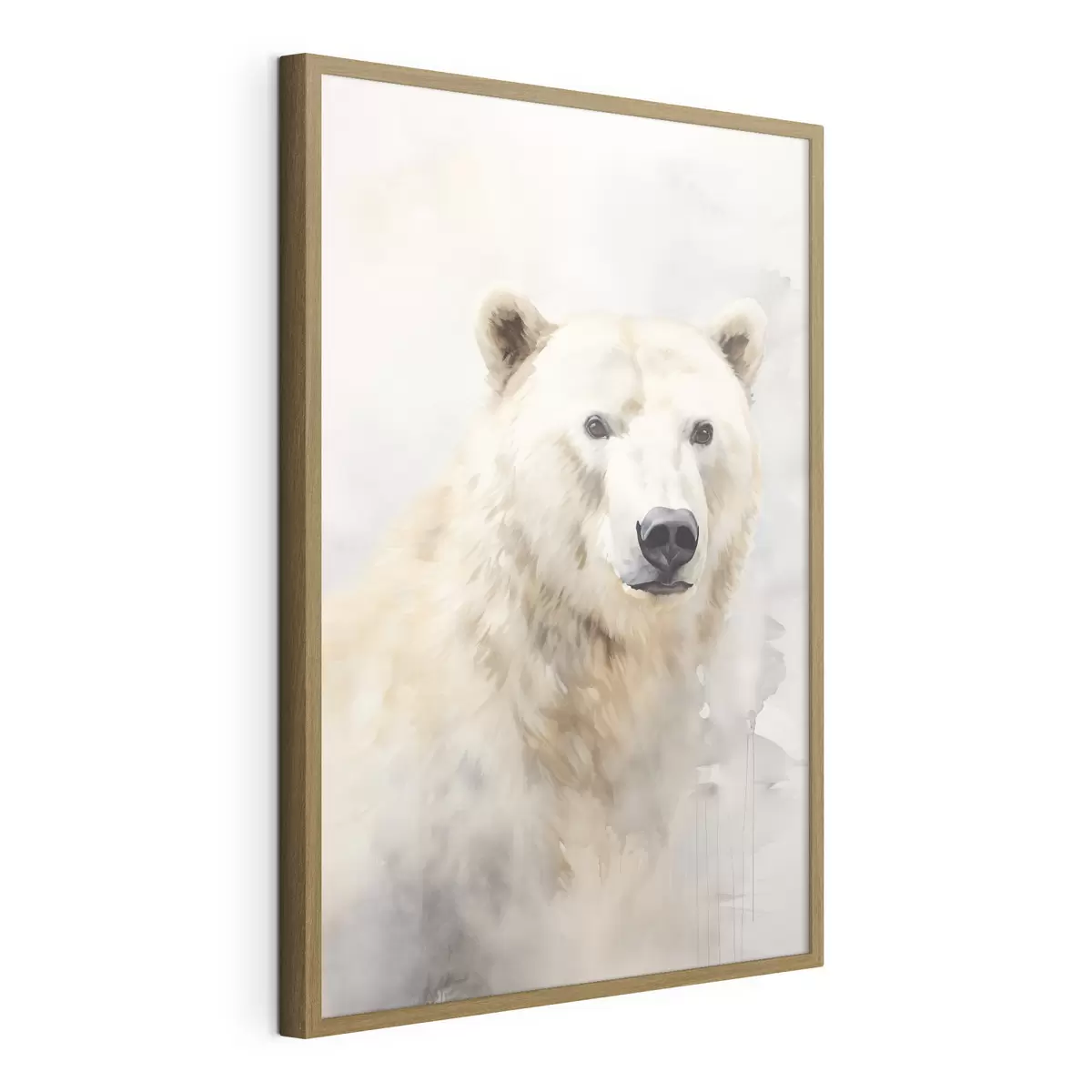 Poster Peinture imitant un ours f46447