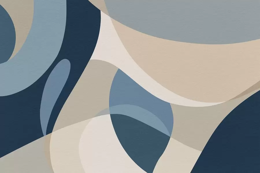 Papier peint Abstraction géométrique w04843